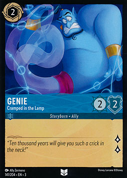 Genie - Cramped in the Lamp