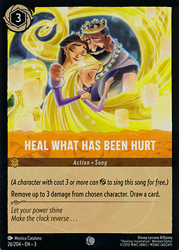 Heal What Has Been Hurt