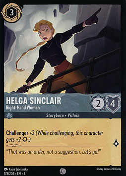 Helga Sinclair - Right-Hand Woman