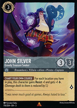 John Silver - Greedy Treasure Seeker