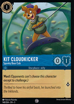 Kit Cloudkicker - Spunky Bear Cub