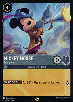 Mickey Mouse - Trumpeter