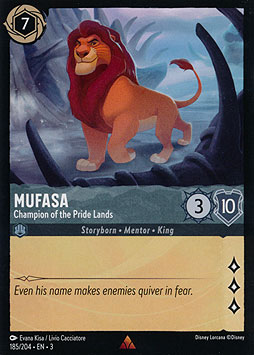 Mufasa - Champion of the Pride Lands