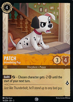 Patch - Intimidating Pup