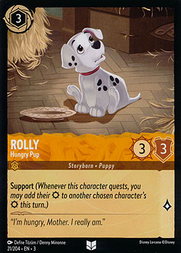 Rolly - Hungry Pup
