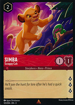 Simba - Scrappy Cub