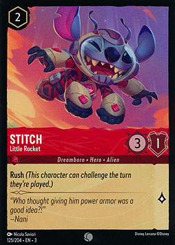 Stitch - Little Rocket