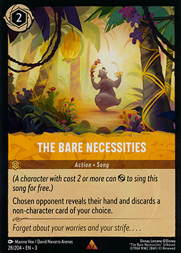 The Bare Necessities