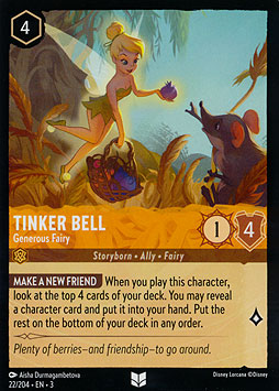 Tinker Bell - Generous Fairy