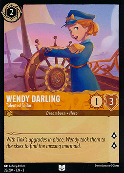 Wendy Darling - Talented Sailor
