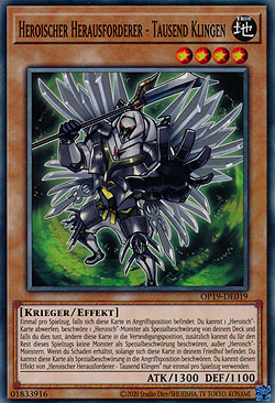 Heroischer Herausforderer - Tausend Klingen