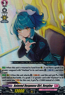 Beloved Response Girl, Respino