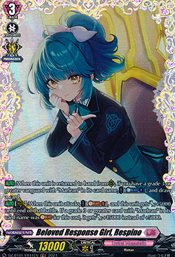 Beloved Response Girl, Respino