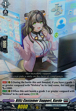 Blitz Customer Support, Kurde