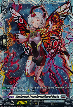 Conformal Transformation of Haste