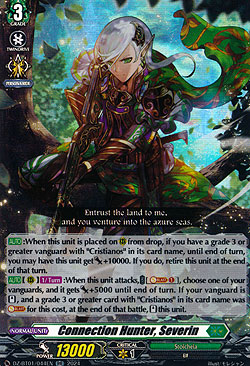 Connection Hunter, Severin