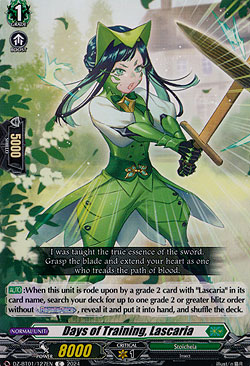 Days of Training, Lascaria