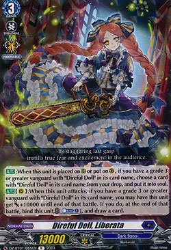 Direful Doll, Liberata