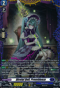 Direful Doll, Provvidenza