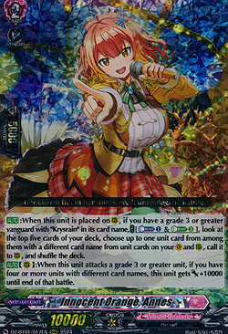 Innocent Orange, Annes