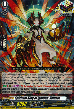 Spiritual King of Ignition, Valnout