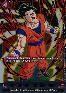 Son Gohan : Adolescence