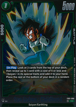 Son Gohan : Childhood