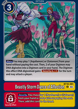 Beastly Storm Dance of Affection