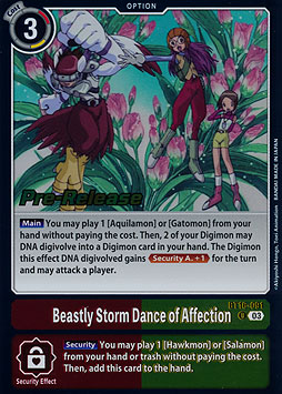 Beastly Storm Dance of Affection