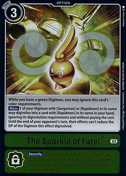 The Sparkle of Fate!