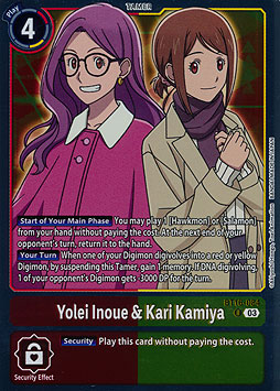 Yolei Inoue & Kari Kamiya