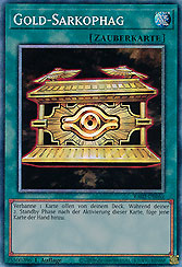 Gold-Sarkophag