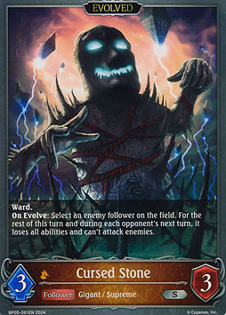 Cursed Stone (EVOLVED)