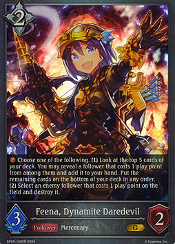 Feena, Dynamite Daredevil