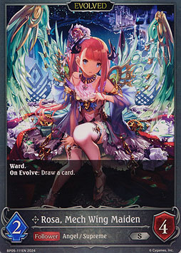Rosa, Mech Wing Maiden (EVOLVED)