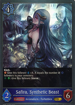 Safira, Synthetic Beast