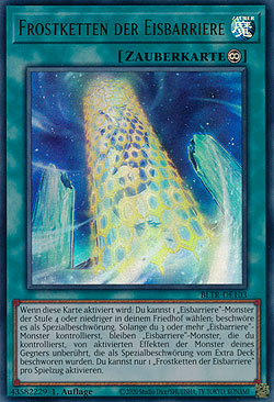 Frostketten der Eisbarriere