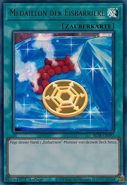 Medaillon der Eisbarriere
