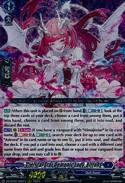 Clerical Star Demonic Lady, Bifrons
