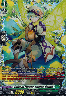 Fairy of Flower-nectar, Coutir