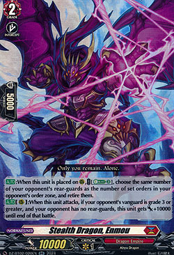 Stealth Dragon, Enmou