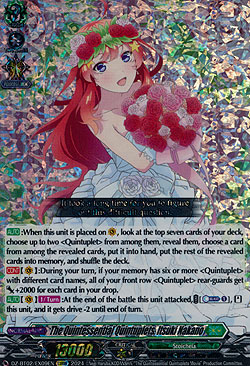 The Quintessential Quintuplets, Itsuki Nakano
