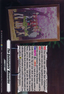 The Quintuplets Memories