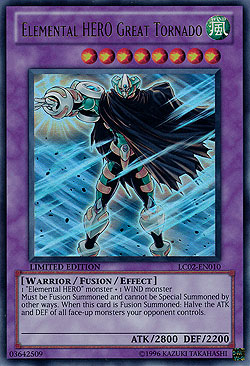 Elemental HERO Great Tornado