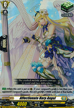 Affectionate Harp Angel