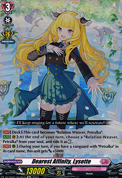 Dearest Affinity, Lysette