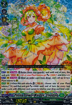Pining Flower Maiden, Claudine