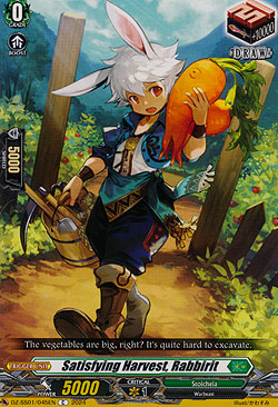 Satisfying Harvest, Rabirit