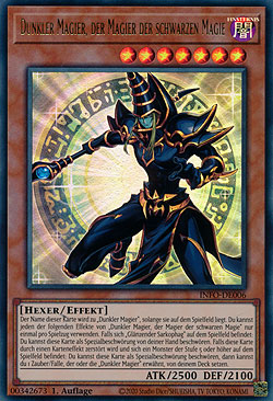 Dunkler Magier, der Magier der schwarzen Magie