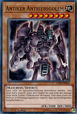 Antiker Antriebsgolem